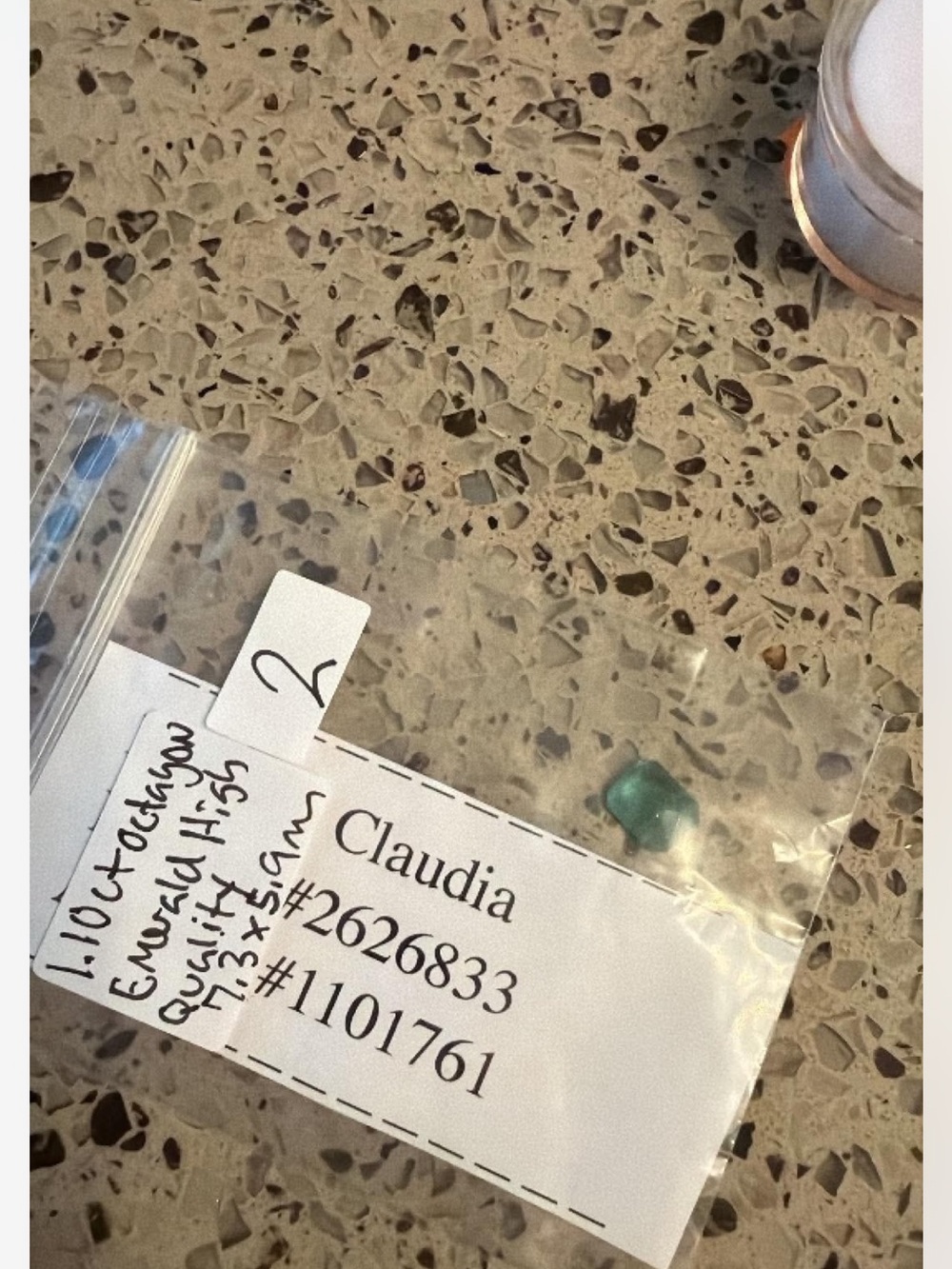 Emerald 1.10 ct high quality